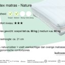Latex matras Nature (veerkrachtig)