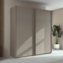 Schuifdeurkast taupe