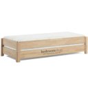 Logeerbed hout