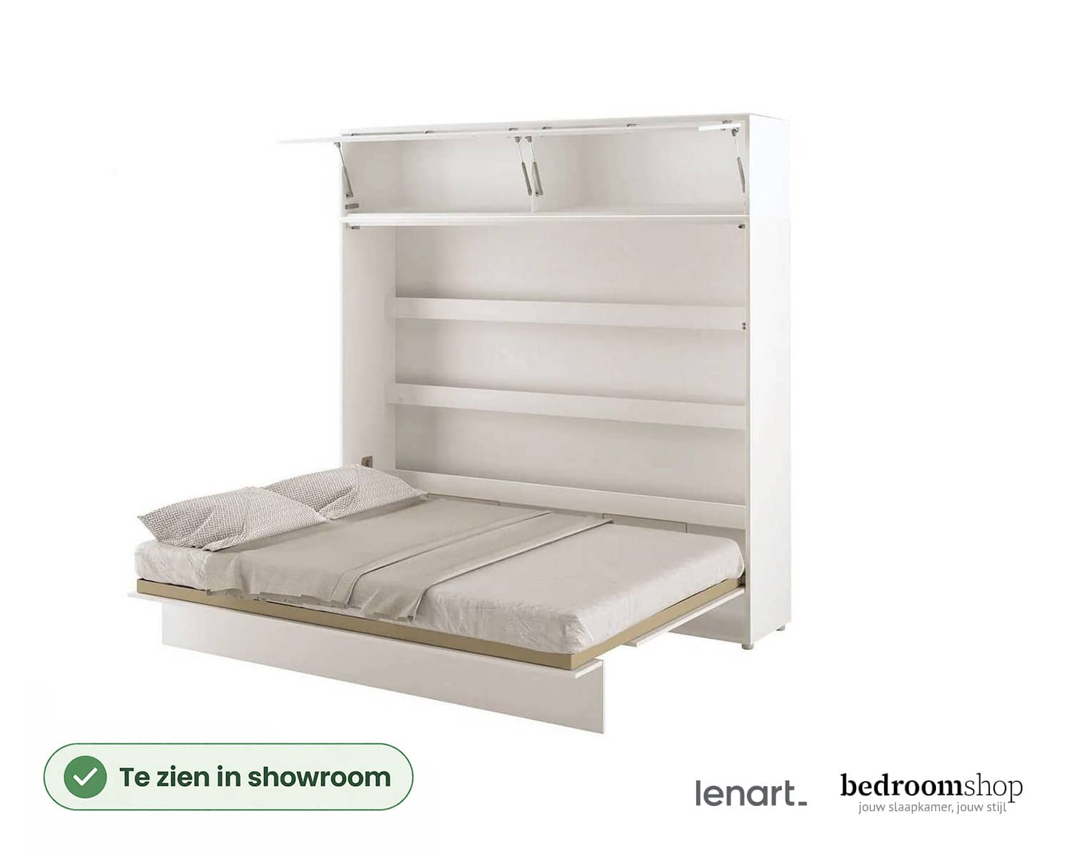 SmartSpace wandbed - 160x200 - horizontaal