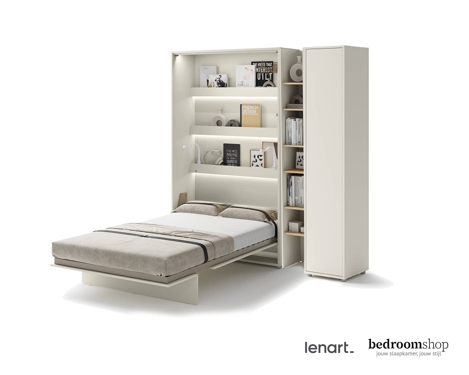 120 breed opklapbed studentkamer