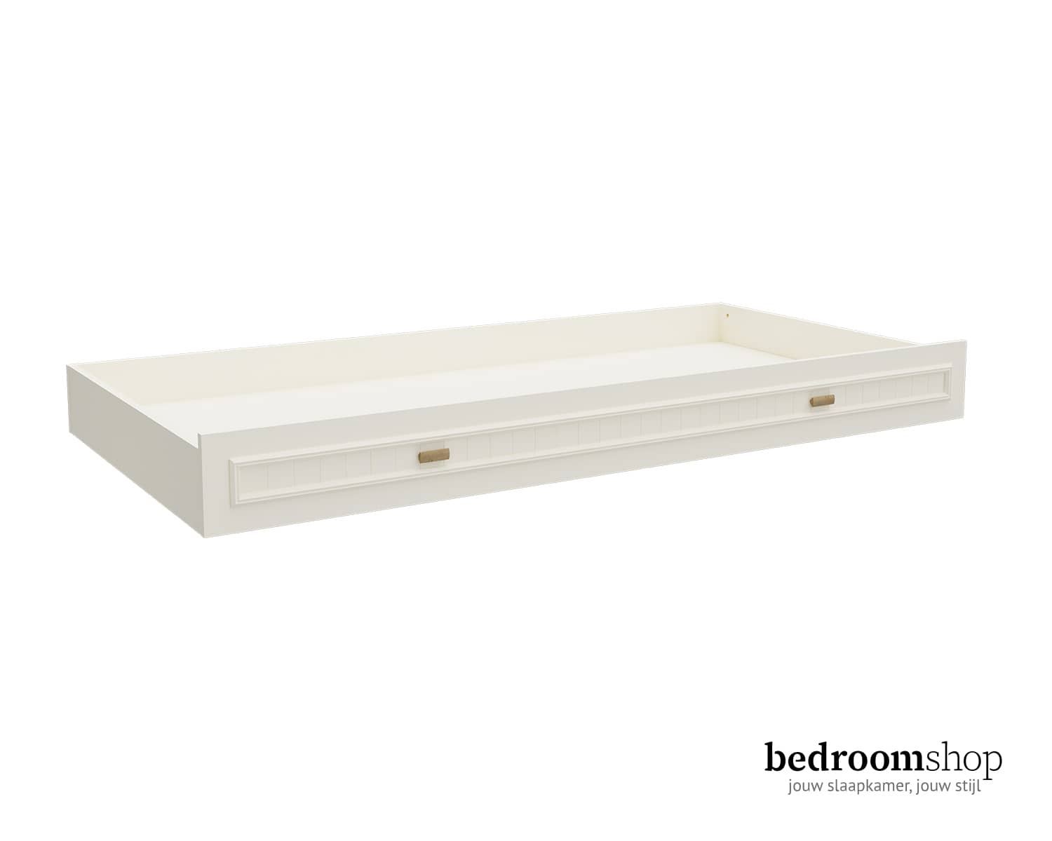 Bedlade als onderschuifbed