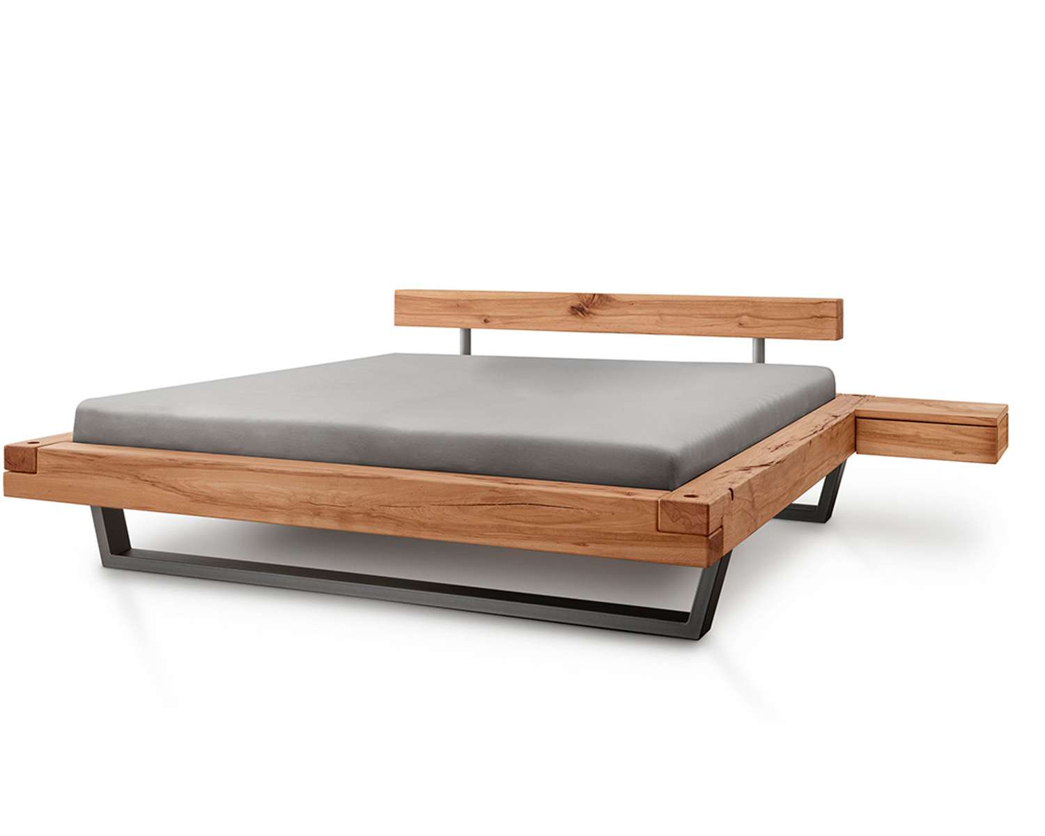 Beuken balkenbed Stanley vrijstaand Beuken balkenbed Stanley vrijstaand