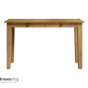 Grenen bureau loogkleurig 75 cm hoog