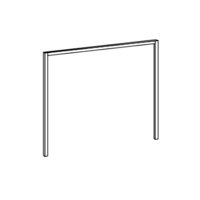 Sierlijst voor 200 cm brede kast