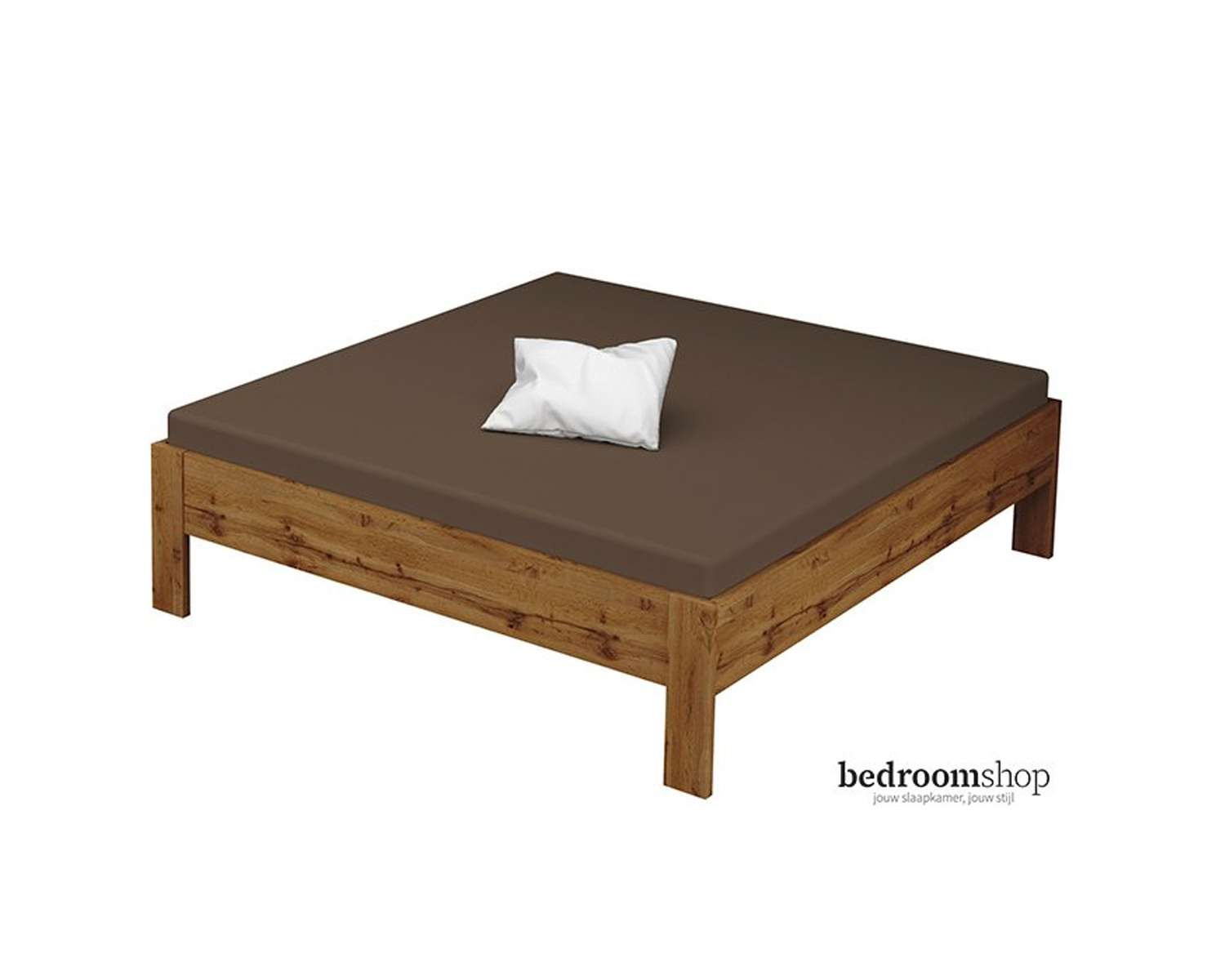 wotan eiken houten bed 180x200 wotan eiken houten bed 180x200