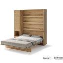Eiken imitatie opklapbedset 160x200 comfort+ Elevation