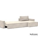 Witte slaapbank (gebroken wit)