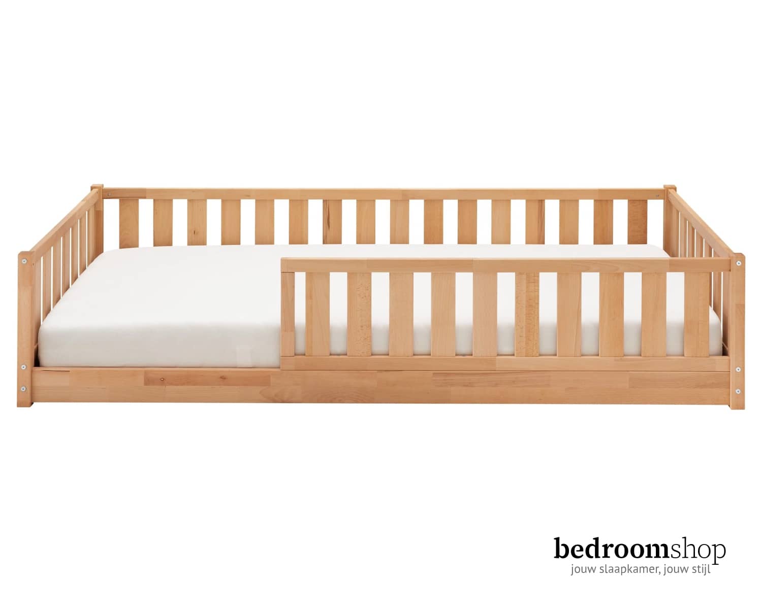 Vloer bed beuken kids Vloer bed beuken kids