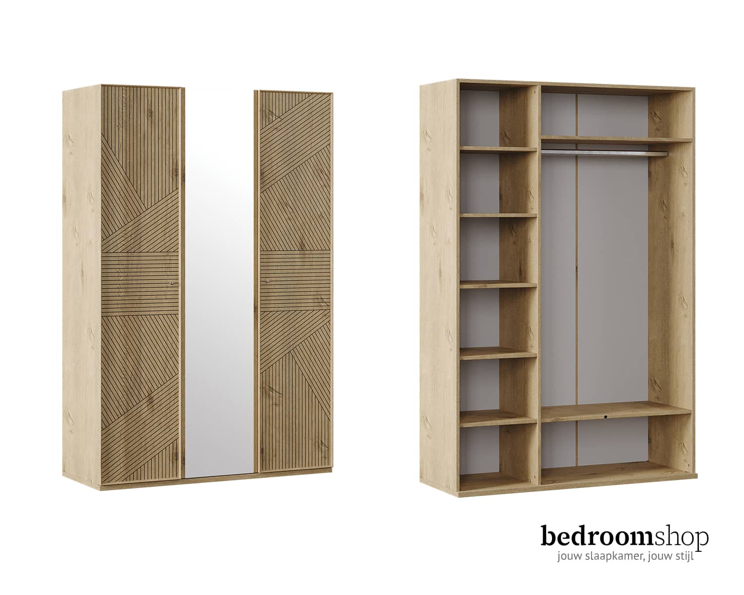 Draaideurkast tieners houtlook Draaideurkast tieners houtlook