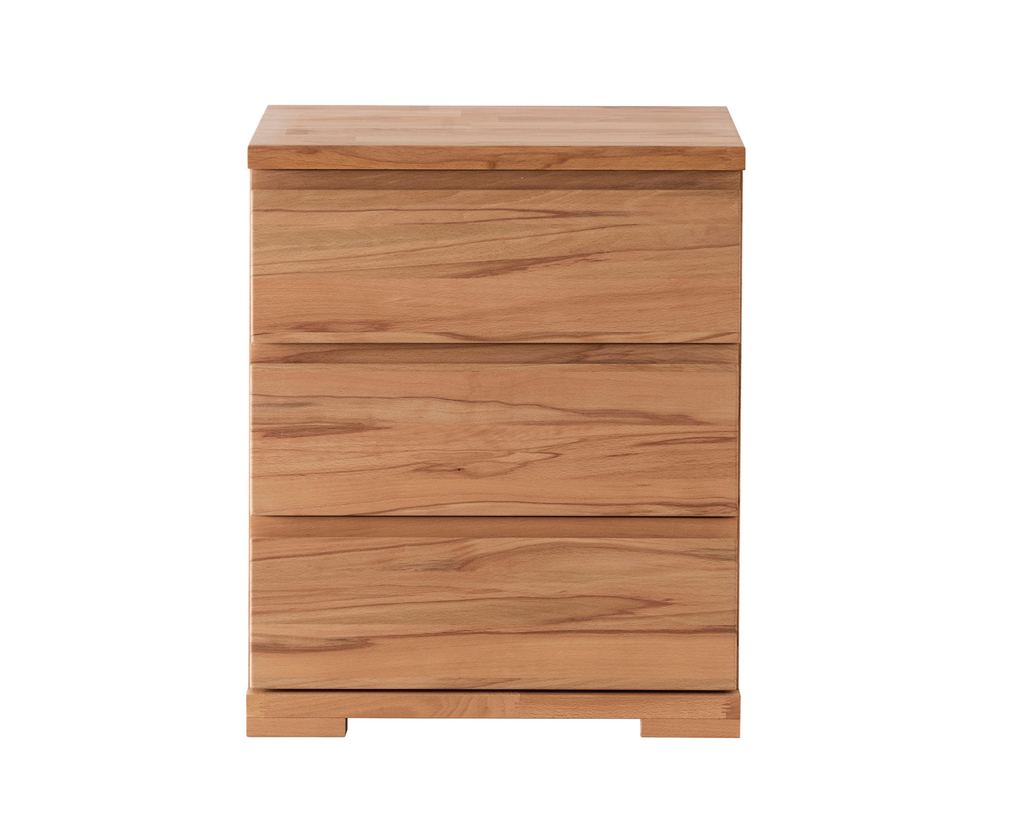 Nachtkastje kern beuken 60 cm hoog Nachtkastje kern beuken 60 cm hoog