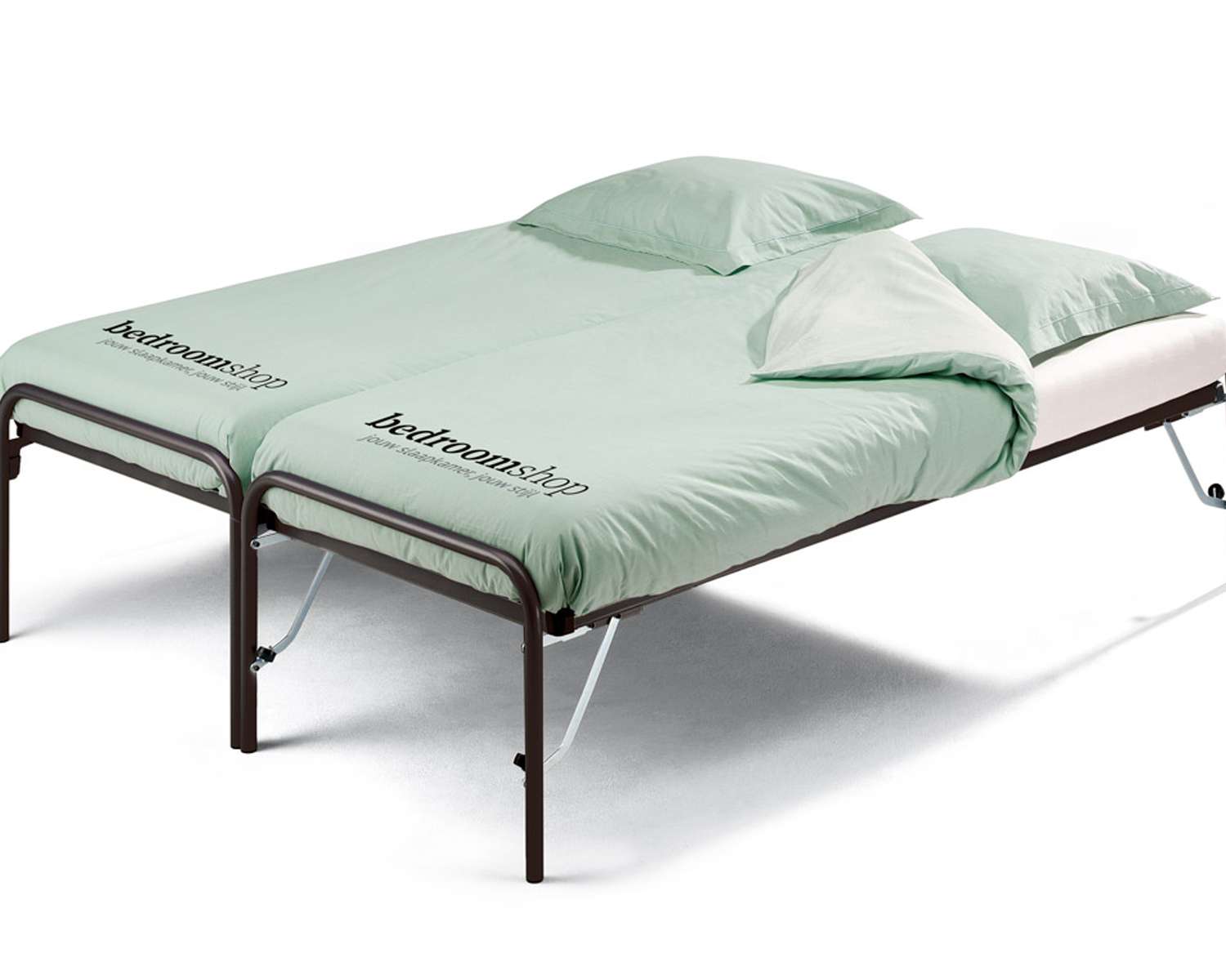Bed met onderschuifbed Bed met onderschuifbed