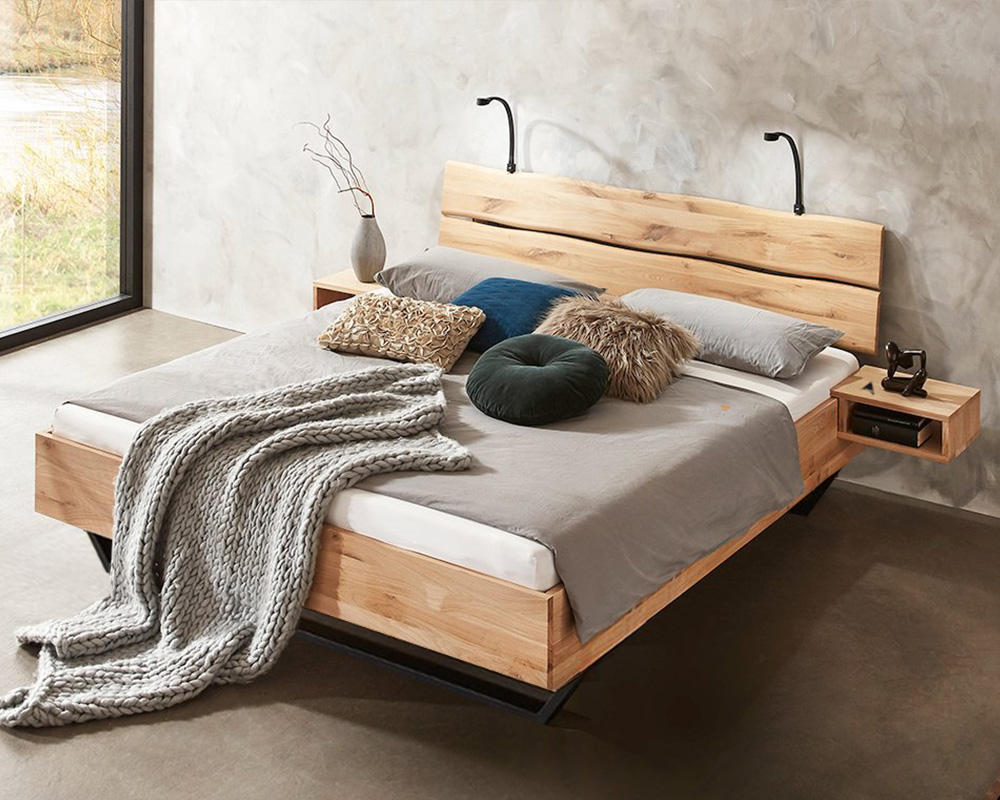 Houten bed Sula