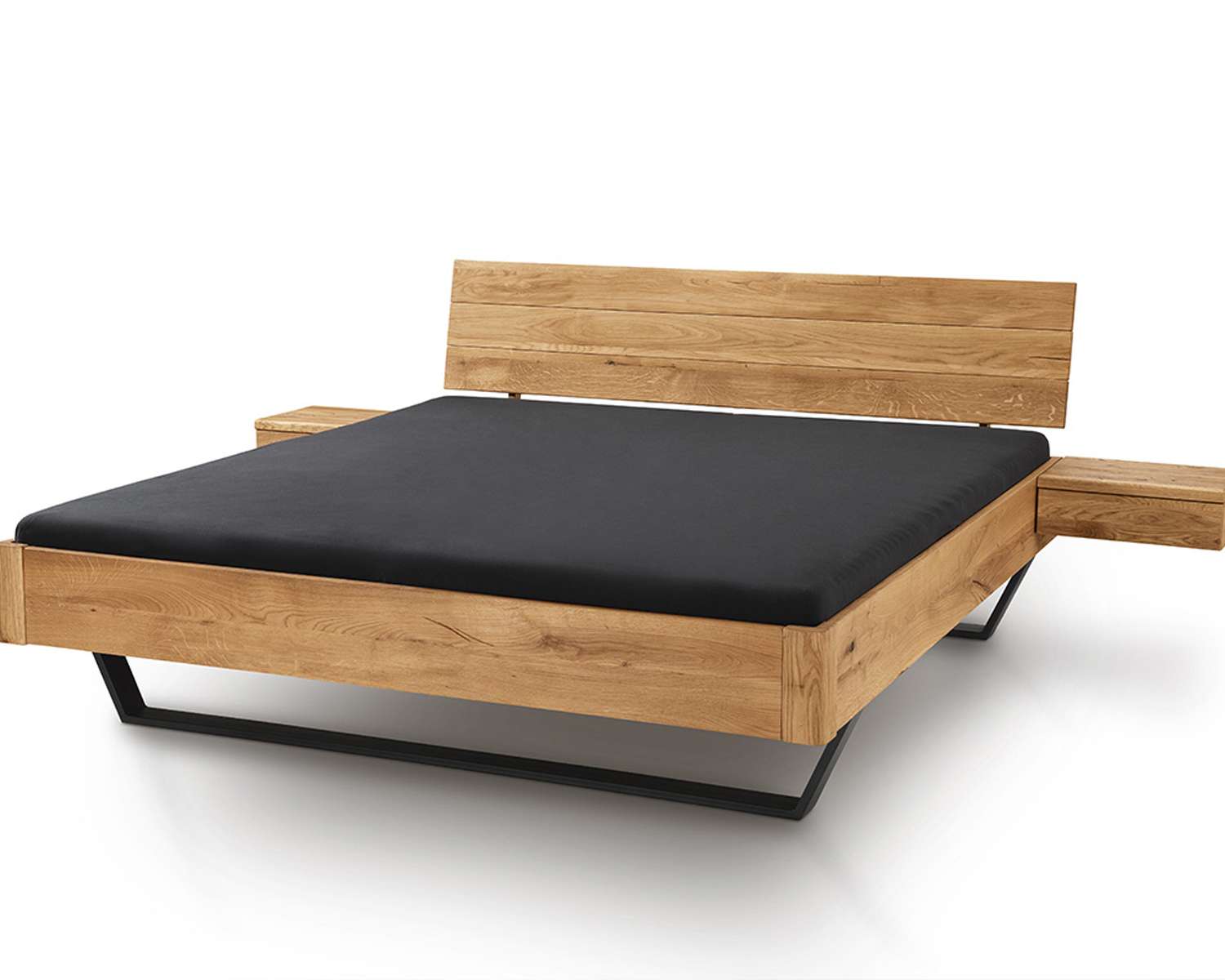 Massief houten bed Tucson vrijstaand