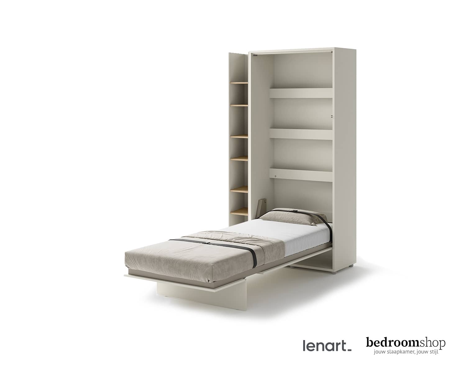 Opklapbed kasjmere 90x200 Opklapbed kasjmere 90x200