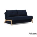 Slaapbank 2,5 zits blauw