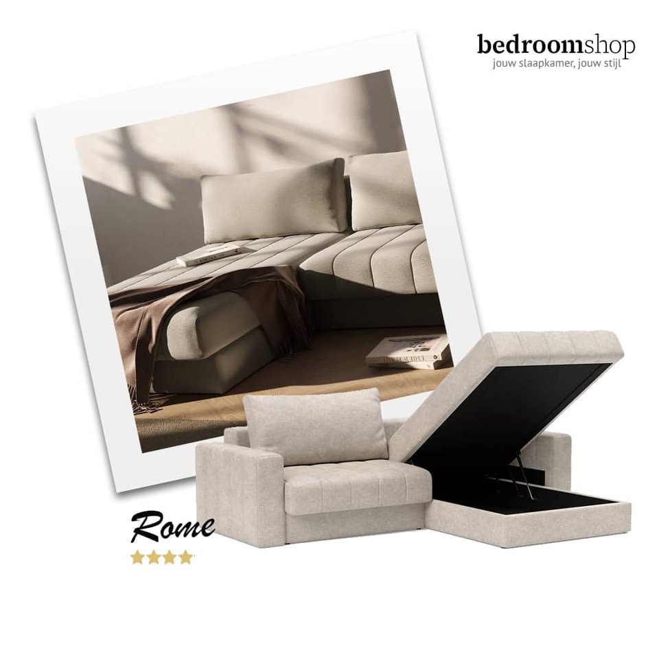 Chique slaapbank Rome
