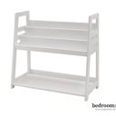 Wit boekenrek