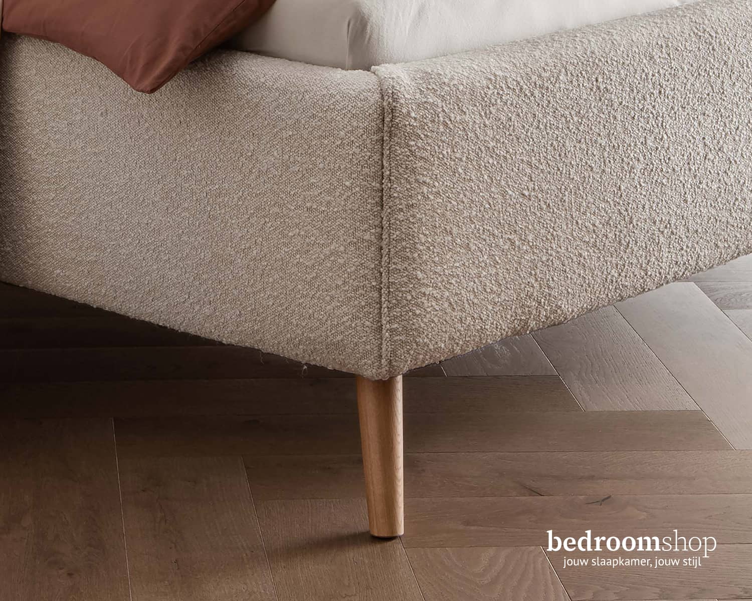 Bed stof 160x220 - Pearl stof