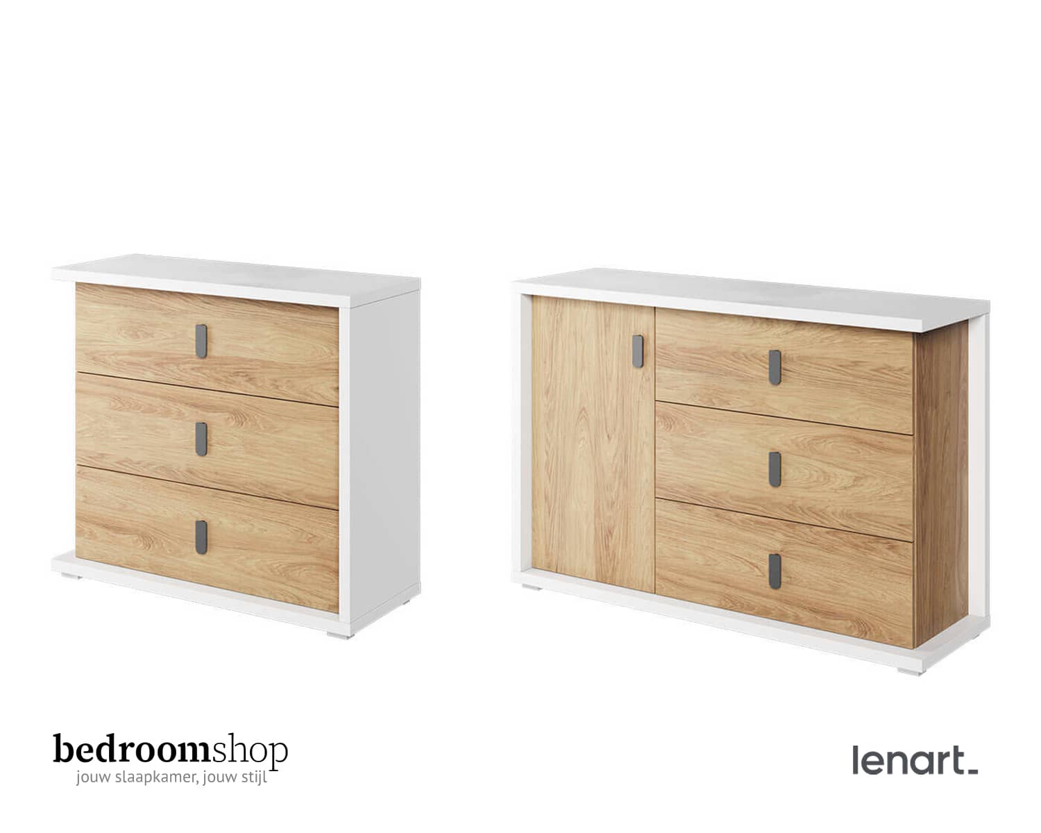 Kindercommode modern - laden of combi Kindercommode modern - laden of combi