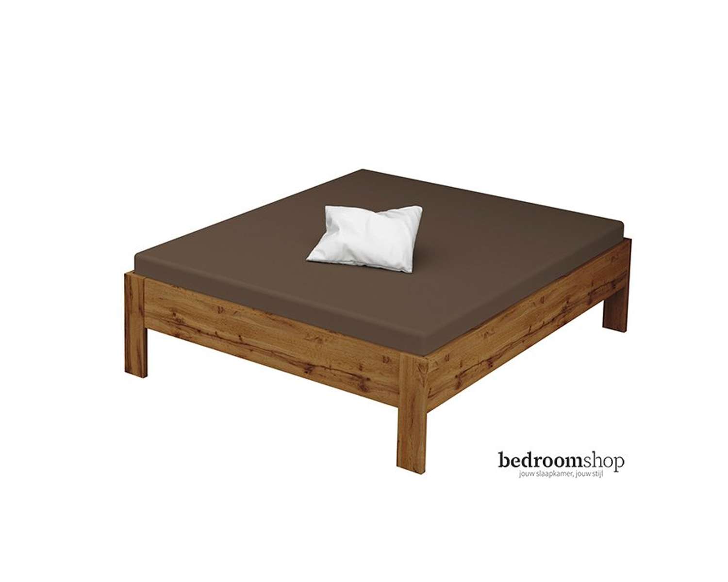wotan eiken houten bed 160x200 wotan eiken houten bed 160x200