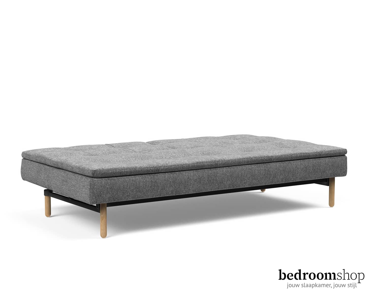 Slaapbank grijs 115x210