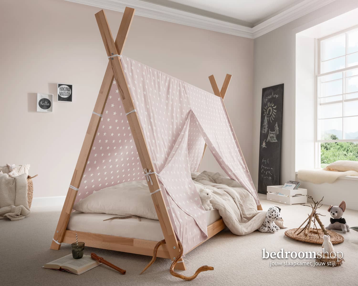 Tipi tent meisjes roze Tipi tent meisjes roze