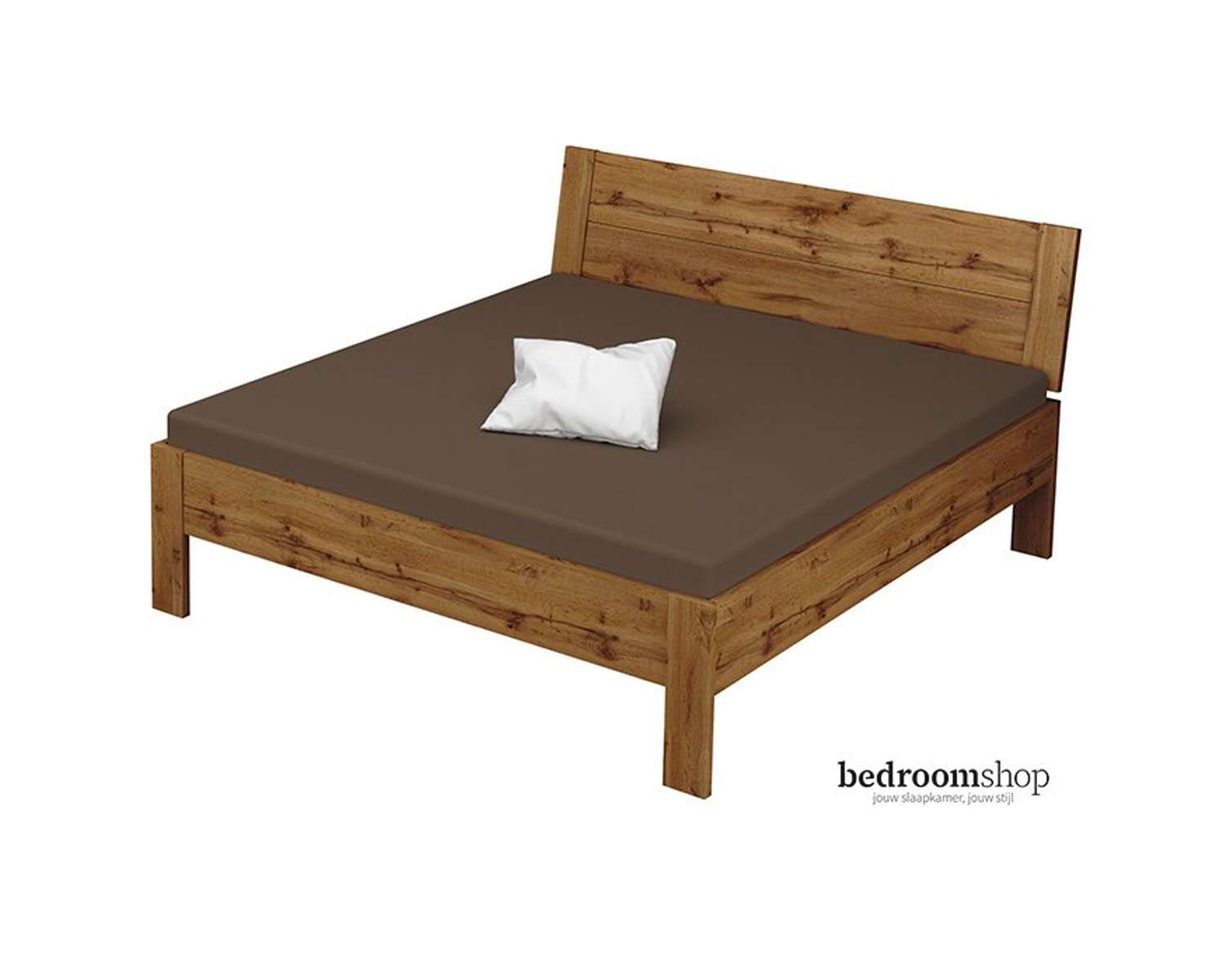 wotan eiken bed 180x200 met hoofdbord wotan eiken bed 180x200 met hoofdbord
