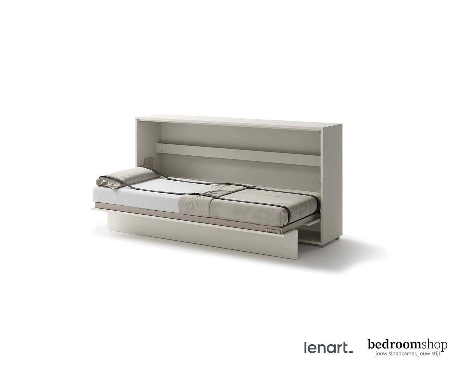 Opklapbed horizon 90x200 cashmere