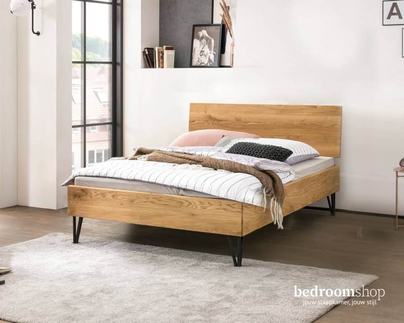 Houten twijfelaar 120x200 eiken