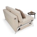 Luxe slaapbank grijszand kleur