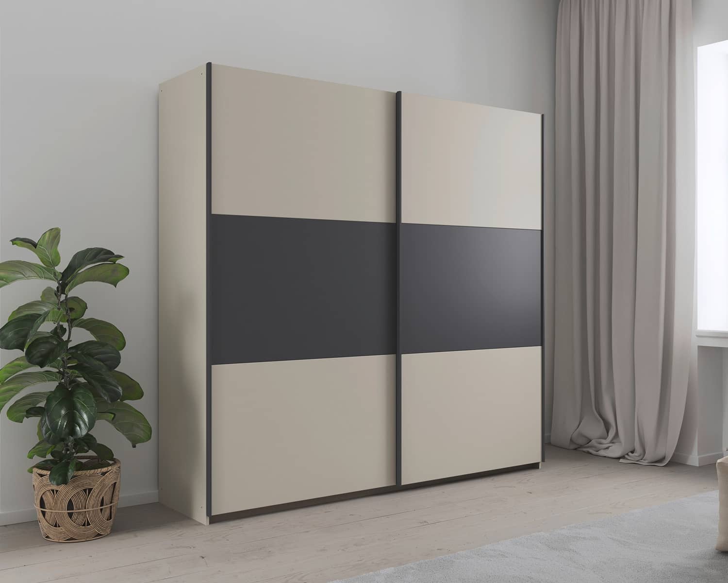 Champagne kledingkast Champagne kledingkast