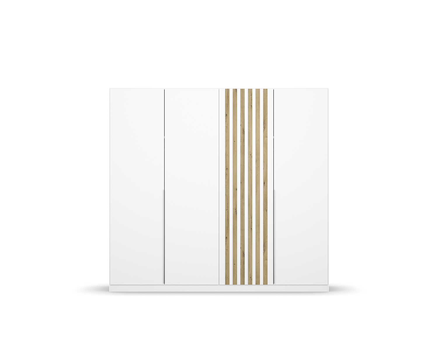 Witte kledingkast 226cm breed Witte kledingkast 226cm breed