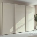 Kledingkast beige 3-deurs