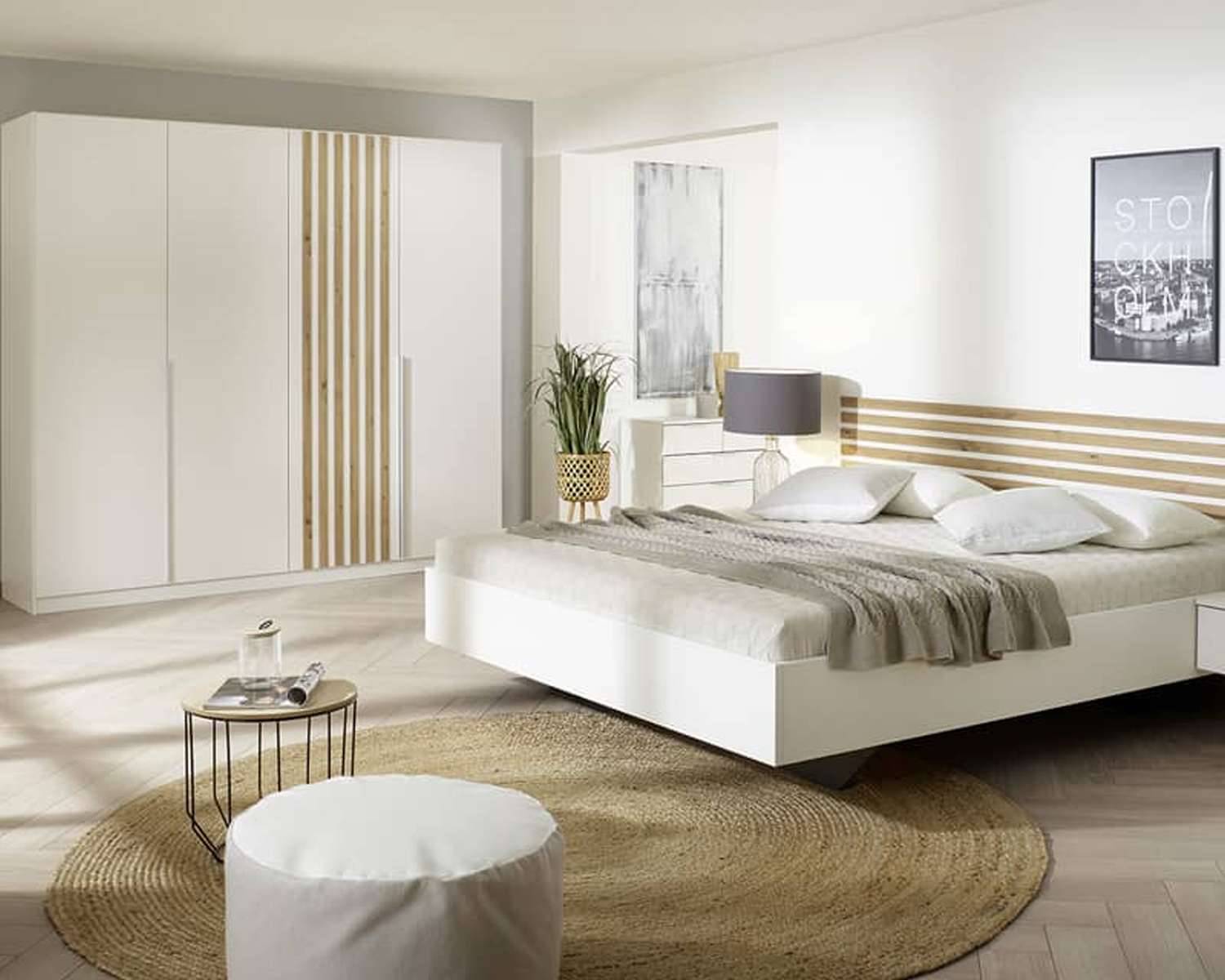 Witte slaapkamer set Witte slaapkamer set