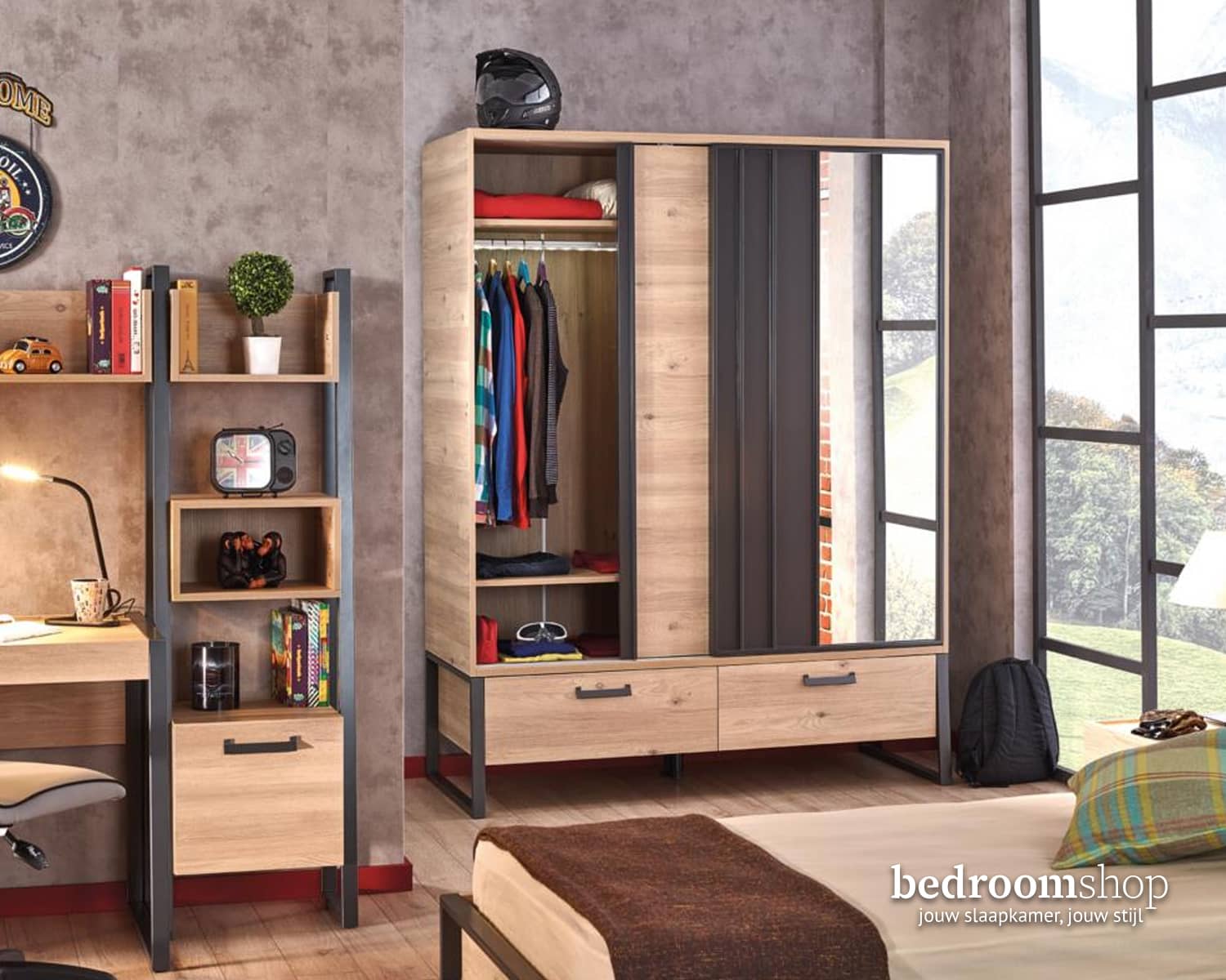 Schuifdeurkast tieners Schuifdeurkast tieners