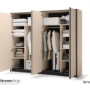 Zand beige kledingkast
