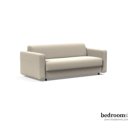 Beige bedbank 140