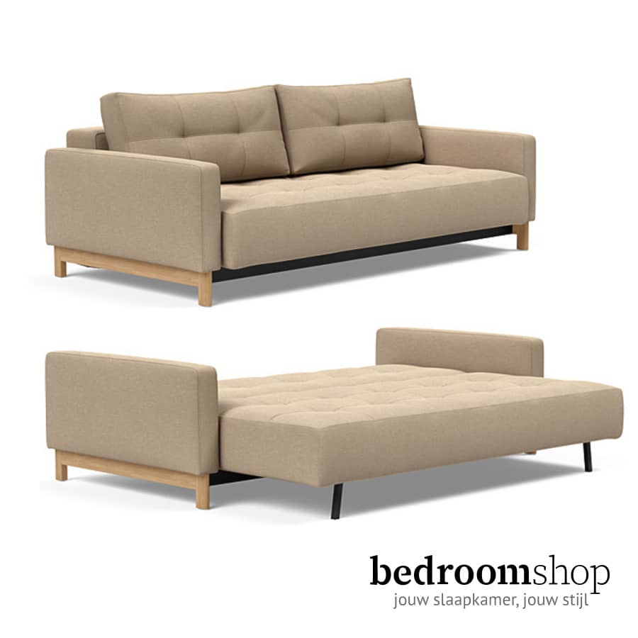 Afmetingen slaapbank Olympia