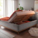 Gestoffeerd bed luxe