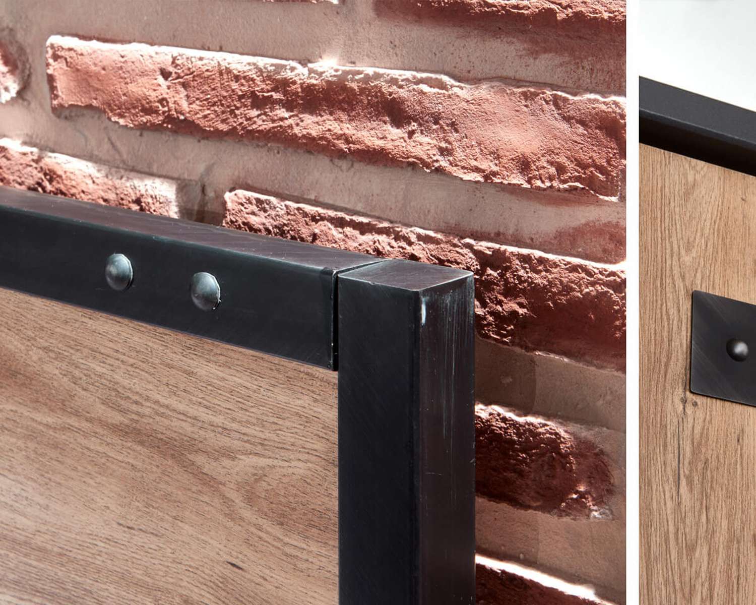 Close-up industrieel bed