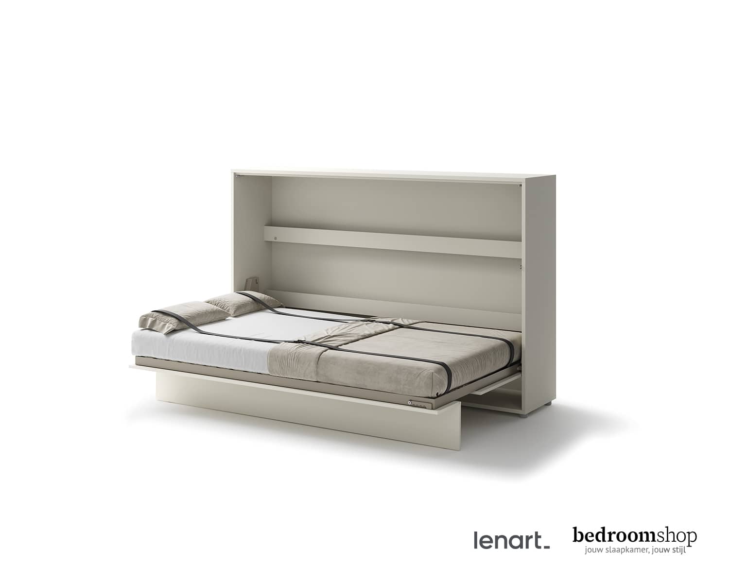 Casjmere opklapbed twijfelaar 120x200 horizontaal