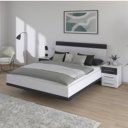 Tweepersoonsbed 160x200 wit