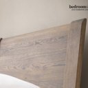 Hoofdbord donker hout
