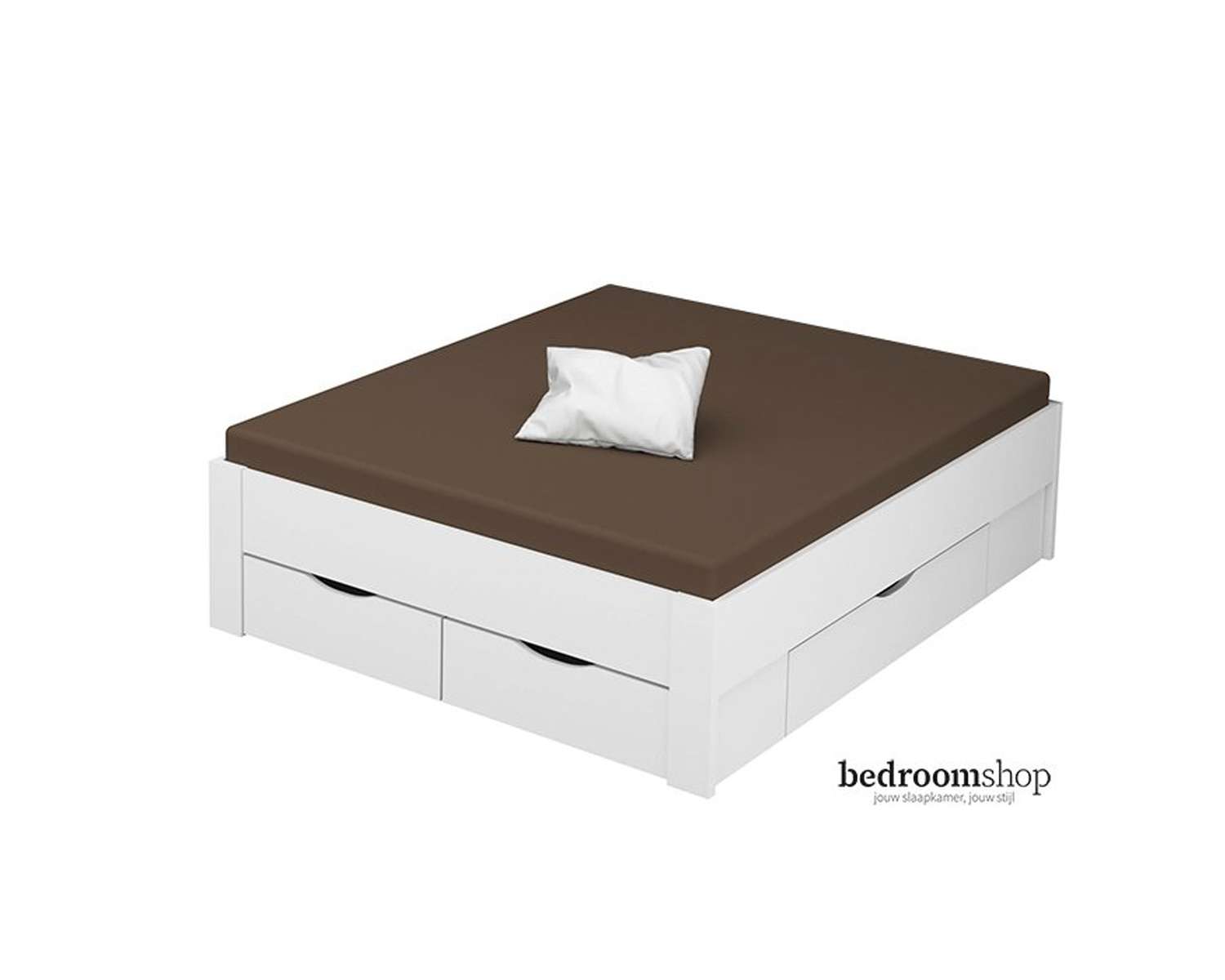 wit bed 160x200 met lades wit bed 160x200 met lades