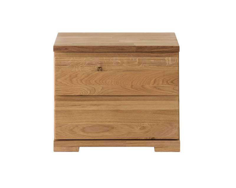Nachtkastje wild eiken 2 lades
