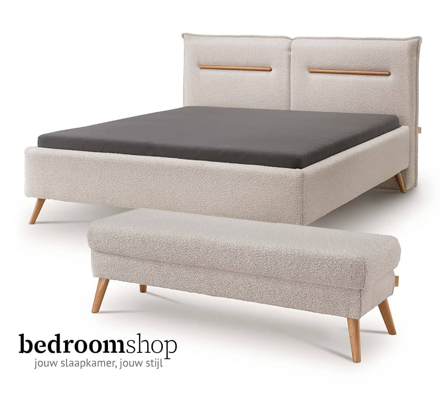 Stoffen bed Bordeaux