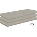 Set van 3 legplanken voor 109 cm vak - Santorini lll kledingkast