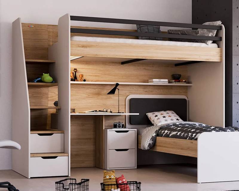 Compacte tienerkamer