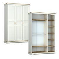 3-deurs draaideurkast - 140x220